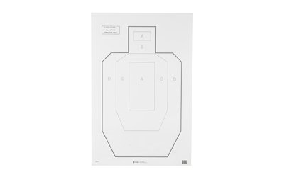 ACTION TGT USPSA PAPER 100PK