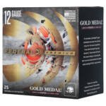 FED GLD MDL PAPER 12GA 2.75" #8 25