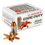 G2R CIVIC DUTY 45ACP 164GR 20/500