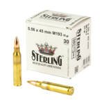 STERLING 5.56 M193 55GR FMJ 30/1500