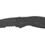 KERSHAW BLUR TANTO 3.4" BLK/BLK SERR
