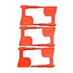 LBE RIFLE CHAMBER SFTY FLAG 6PK ORG