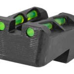 HIVIZ LTWV REAR SA 1911 GRN/RD/BLK