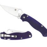SPYDERCO PARAMILITARY2 BLUE G10 PLN