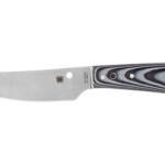 SPYDERCO BOW RVR G-10 BLK/WTE W/STH