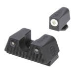 TRUGLO TRITIUM X FOR GLOCK WHT SET