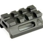 UTG SSLM PIC RISR MNT .5" HT 3 SLOTS