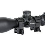 UTG 3-12X44 SWAT CMPCT MDOT W/RINGS