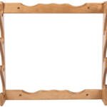 ALLEN RACK-FOUR GUN WOODEN
