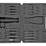 BSA BORESIGHTER KIT W/ ADJ ARBOR BLK