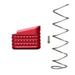 BACKUP MAG EXT FOR GLK 19/23 +5 RED