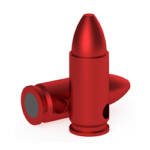 B/C DURA CAP TRAINING 9MM 6PK RED
