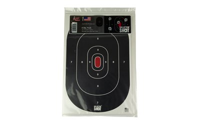 PROSHOT 12X18 SILH SS BLACK 8PK