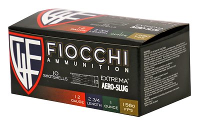 FIOCCHI 12GA AERO SLUG HV 10/250 - Image 3