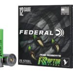 FED RAPTOR STEEL 12GA 3" 1.375OZ #4