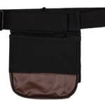 US PK DIVIDED SHELL POUCH BLK