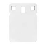 B/C 4" 3/8" STEEL TRGT SQUARE PLATE