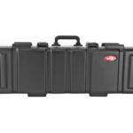 SKB DOUBLE RIFLE CASE W/WHLS 22LBS