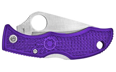 SPYDERCO LADYBUG3 PURPLE FRN PLAIN - Image 2