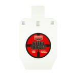 B/C 1/3 IPSC SILHOUETTE TARGET WHT