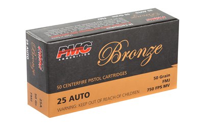 PMC BRNZ 25ACP 50GR FMJ 50/1000 - Image 2