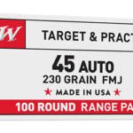 WIN USA 45ACP 230GR FMJ 100/500