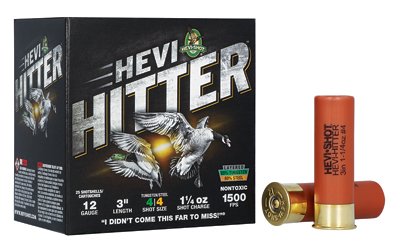 HEVI-HITTER 12GA 3" 1.25OZ #4 TG/STL - Image 2