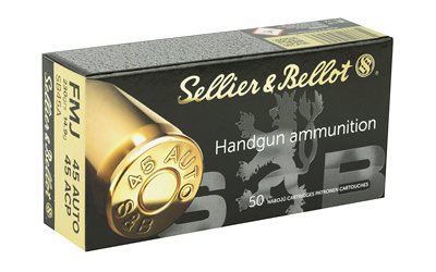 S&B 45ACP 230GR FMJ 50/1000 - Image 2