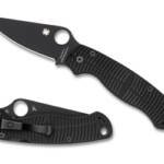 SPYDERCO PARA MILITARY 2 SALT BLK