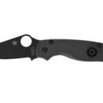 SPYDERCO PARA MILITARY 2 LW BLK