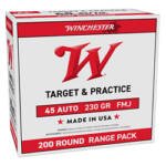WIN USA TRGT 45ACP 230GR FMJ 200/600